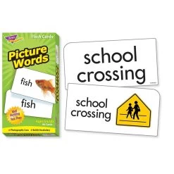 TREND Basic Picture Word Skill Drill Flash Cards