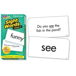 TREND Sight Words Skill Drill Flash Cards Level 1