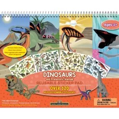 Dinosaurs And Prehistoric Animals Reusable Sticker Pad By Teacher Created Resources