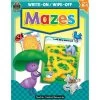 Mazes Write-On Wipe-Off Book By Teacher Created Resources -Children Book Store TCR3295 media