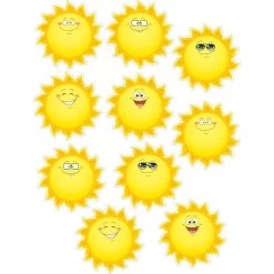 Happy Suns Accents By Teacher Created Resources