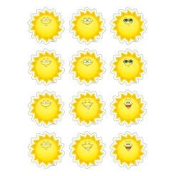 Happy Suns Mini Accents By Teacher Created Resources