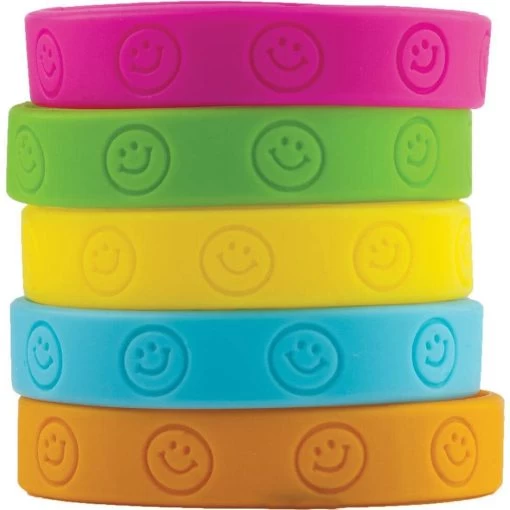Happy Faces Wristbands By Teacher Created Resources -Children Book Store TCR6550 media