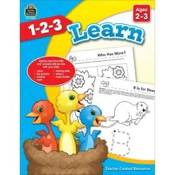 1-2-3 Learn By Teacher Created Resources Ages 2-3