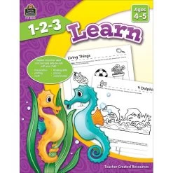 1-2-3 Learn By Teacher Created Resources Ages 4-5
