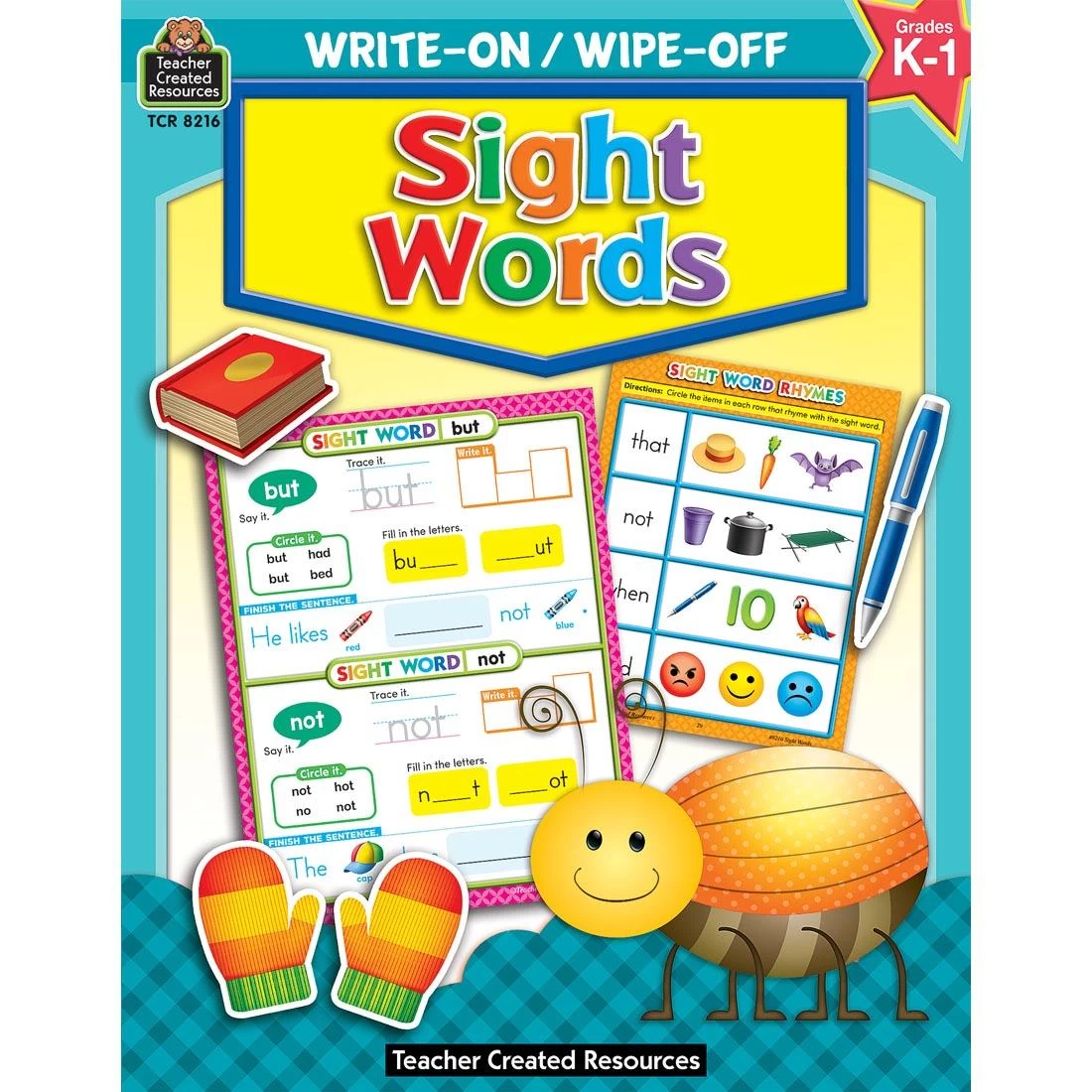 Sight Words Write-On Wipe-Off Book By Teacher Created Resources 3 Sight Words Write-On Wipe-Off Book By Teacher Created Resources
