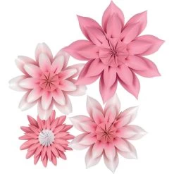 Pink Blossoms Paper Flowers By Teacher Created Resources