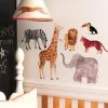 Wallies Wild Animals! Vinyl Decals -Children Book Store WALL 12474 media 1