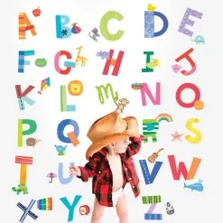 Wallies Alphabet Fun Vinyl Decals