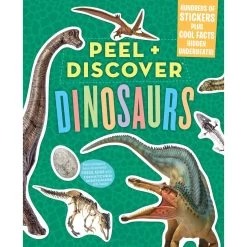 Peel + Discover Sticker Book: Dinosaurs