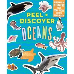 Peel + Discover Sticker Book: Oceans