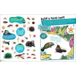 Peel + Discover Sticker Book: Oceans -Children Book Store WOR 100875 media 3