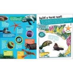 Peel + Discover Sticker Book: Oceans -Children Book Store WOR 100875 media 4