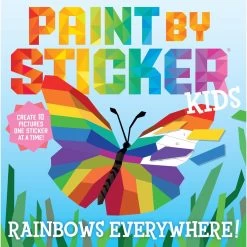 Rainbows Everywhere! Paint By Sticker Kids