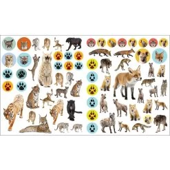 Eye Like Wild Animals Stickers 8 Eye Like Wild Animals Stickers -Children Book Store WOR 17964 media 3