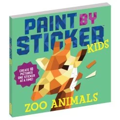 Zoo Animals Paint By Sticker Kids